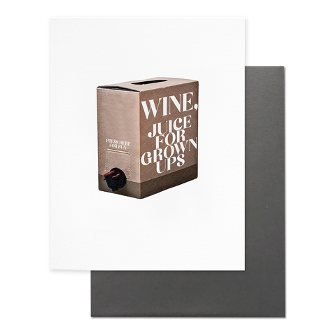 Juice For Grown Ups Card
