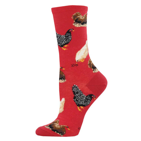 Hen House Socks - Red