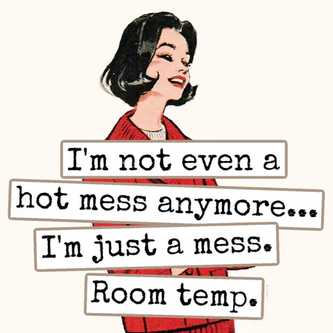 I'm Not Even A Hot Mess Anymore... Magnet