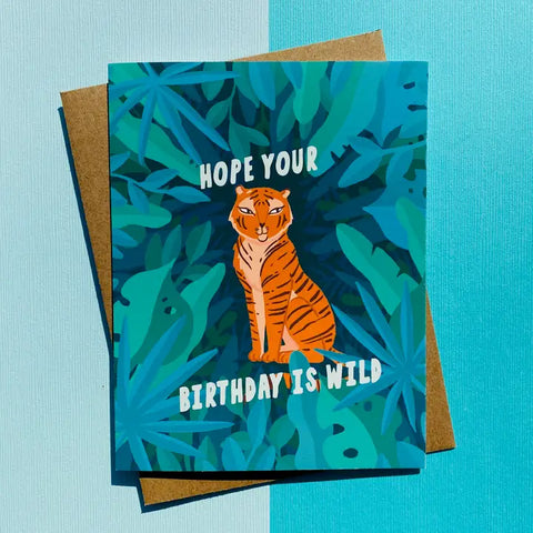 Hope Your Birthday Is Wild Card