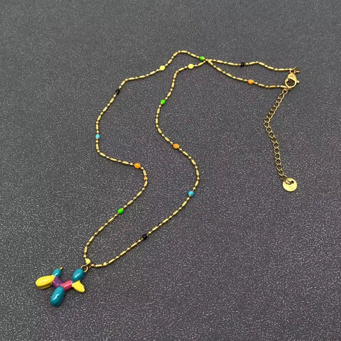 Balloon Dog Necklace