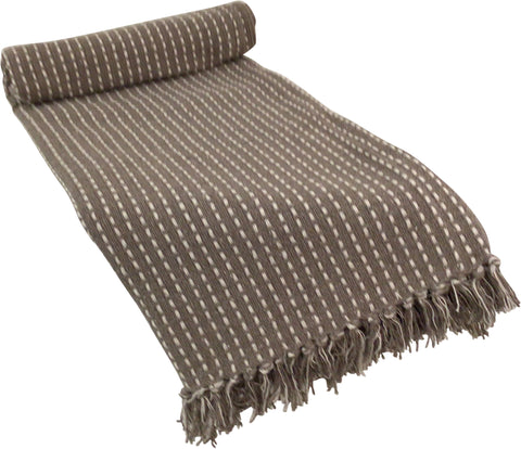 Taupe Throw