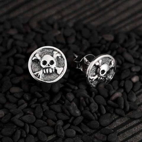 Skull & Crossbone Studs