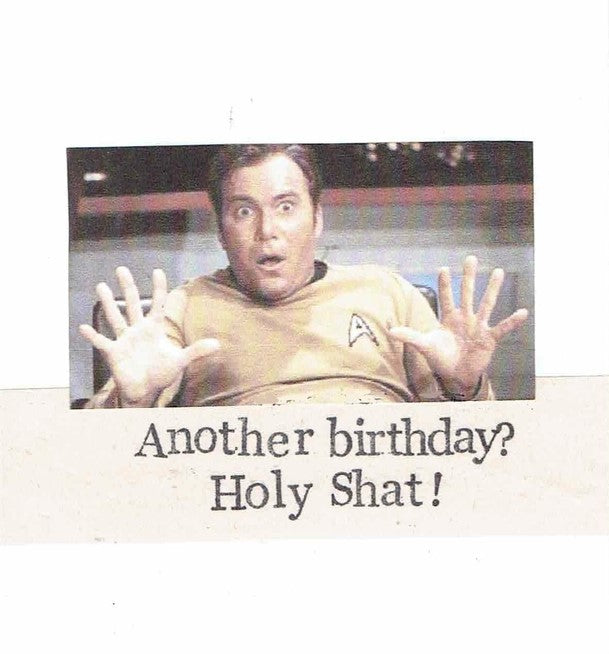 Holy Shat! Birthday Card – Posie Row