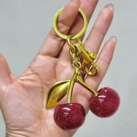 Cherry Bag Charm