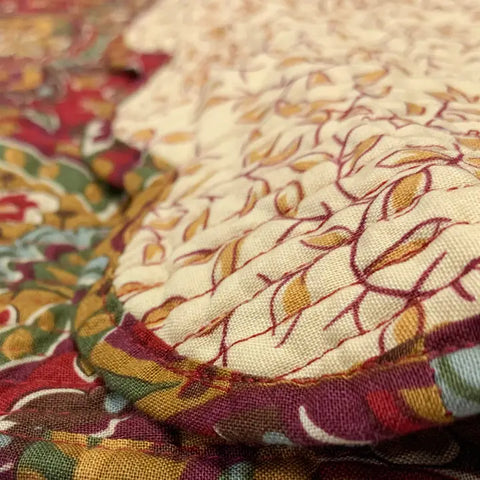 Quilted Runner Crimson