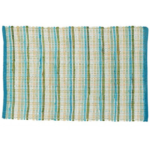 Large Multi-Blue Rug