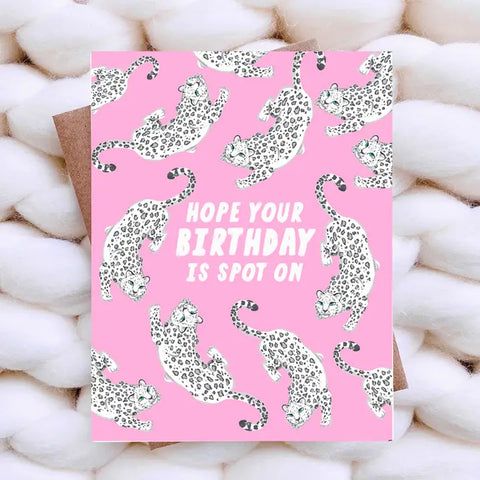 Hope Your Birthday Is Spot On Card
