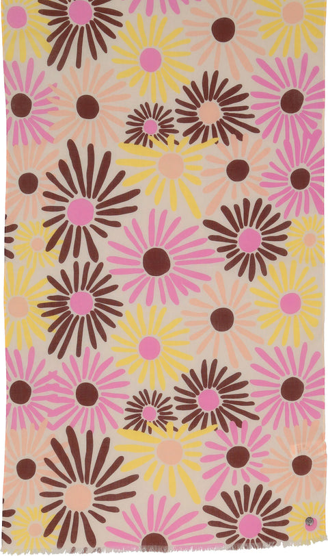 Daisy Power Scarf - Pink