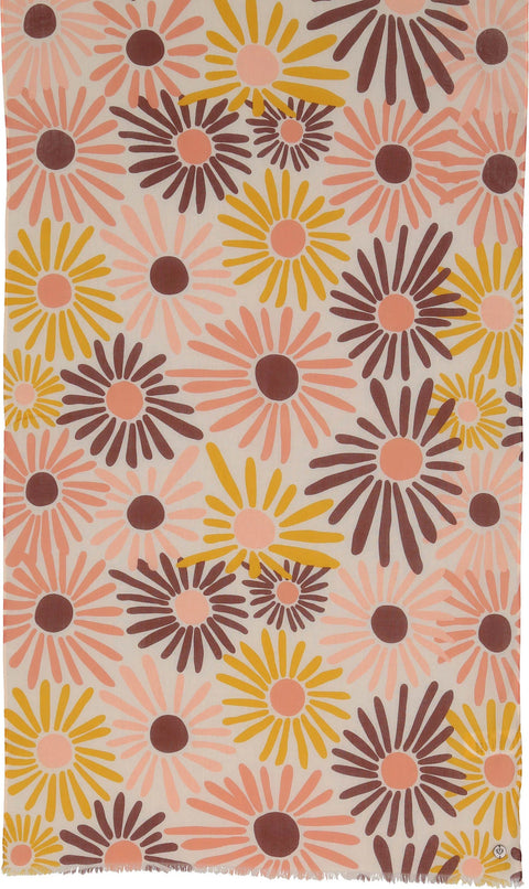 Daisy Power Scarf - Nougat