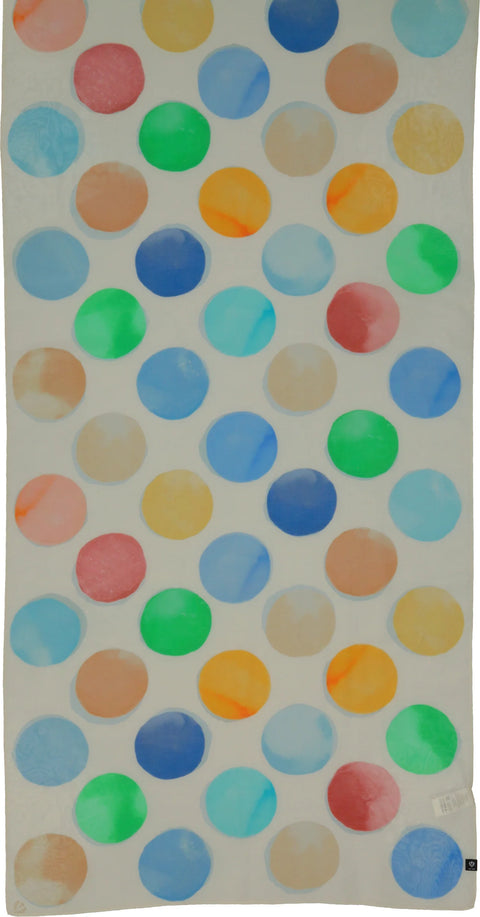 Air Blue Polka Dot Scarf