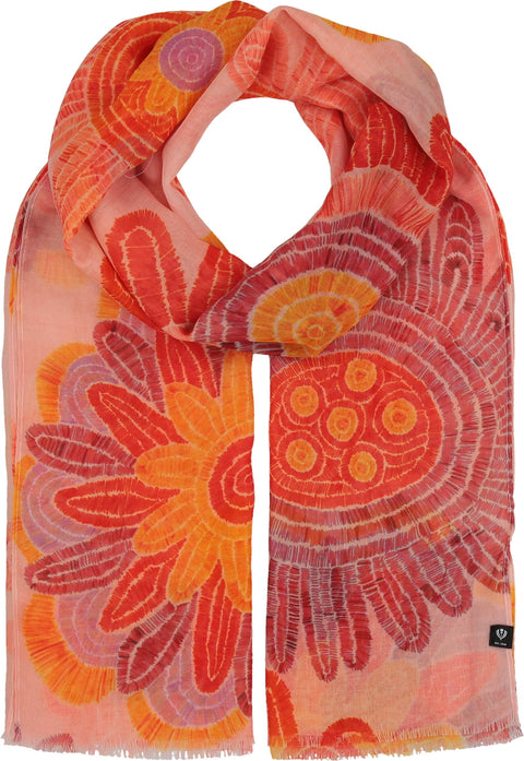 Abstract Wildflower Scarf