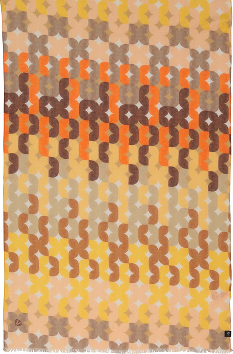 Floral Tiled Scarf
