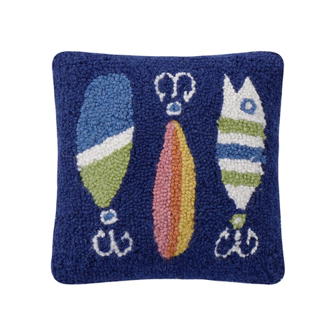 Lures Hooked Pillow