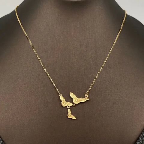 Butterfly Swarm Necklace