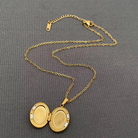 Star & Moon Locket