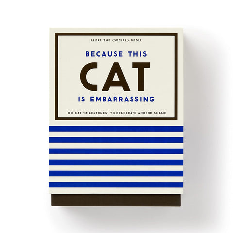 Because This Cat Is Embarrassing Card Deck