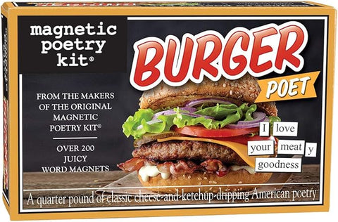 Burger Poet Magnetic Poetry