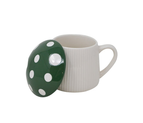 Green Mushroom Mug