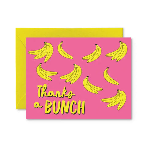 Thanks A Bunch Card