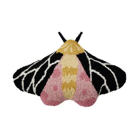Moth Shaped Hooked Pillow