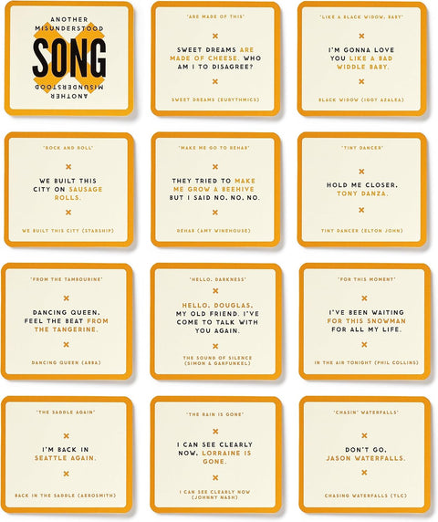 Misunderstood Songs Game