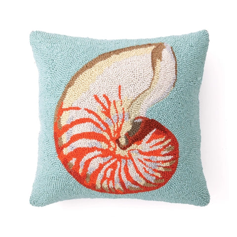 Nautilus Hooked Pillow