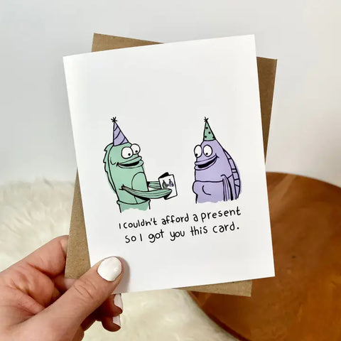 Couldn't Afford A Present