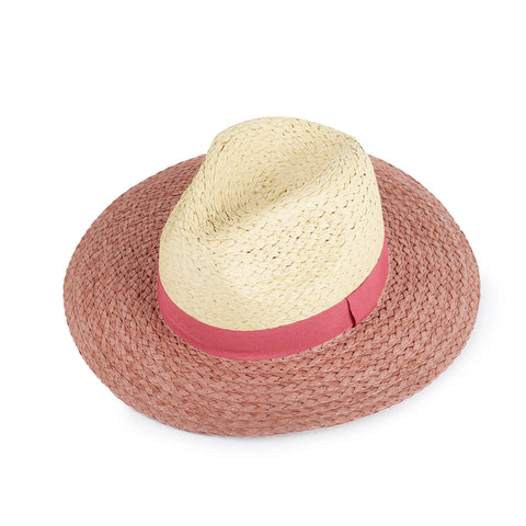 Two-Tone Fedora Wine