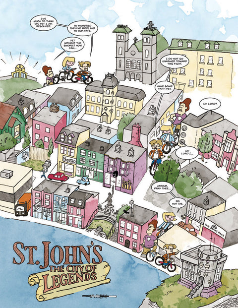 Town: St. John's In Comics