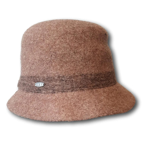 Felted Cloche With Earflap