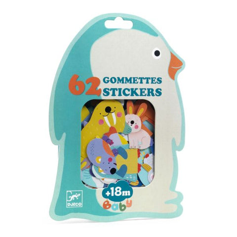Ice Field Animals Stickers