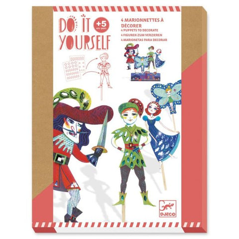 DIY Peter Pan Puppets