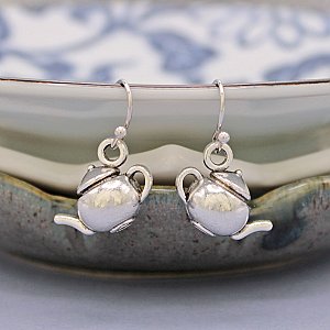 Teapot Earrings