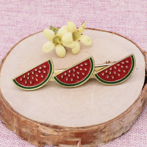 Watermelon Hair Clip