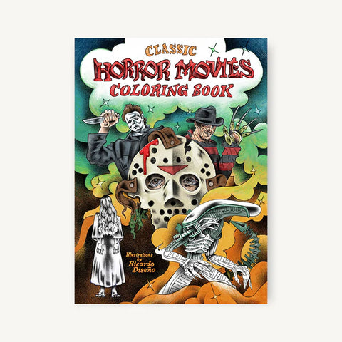 Classic Horror Movie Coloring Book