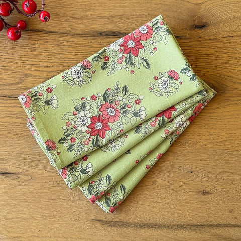 Holly & Berry Napkins