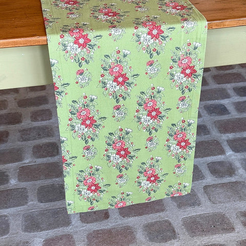 Holly & Berry Table Runner