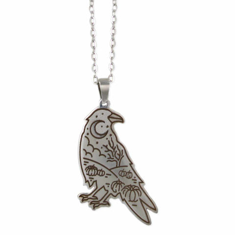 Celestial Raven Necklace