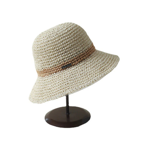 Straw Hat - Tan Trim