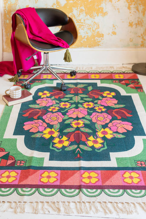 Stained Glass Rug