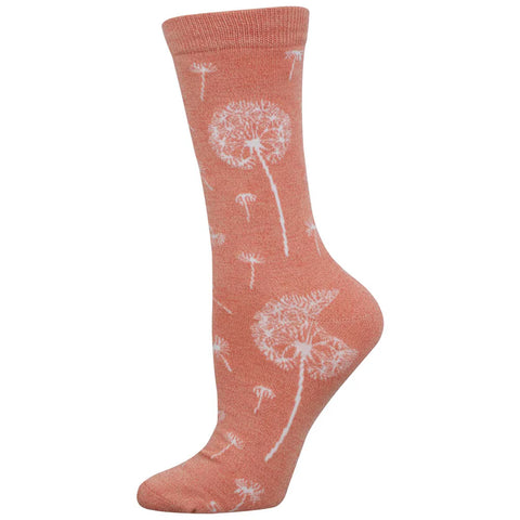 Dandelion Dream Socks - Peach