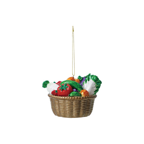 Veggie Basket Ornament