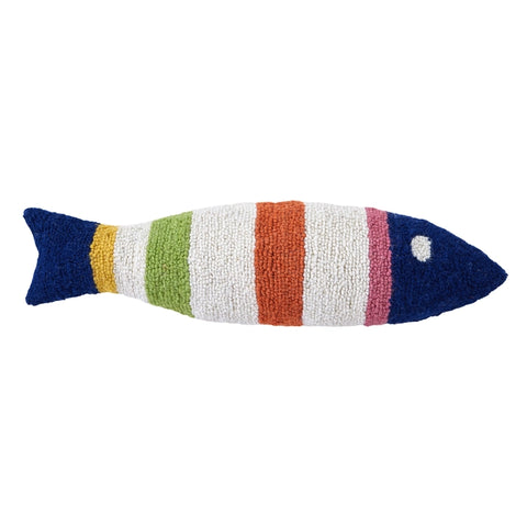 Hooked Fish Shaped Pillow
