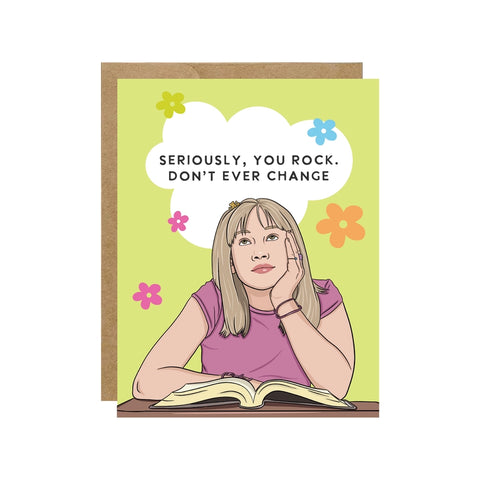 Lizzie, You Rock Card