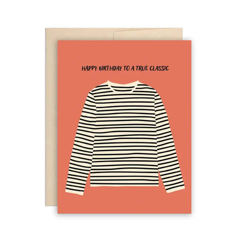 True Classic Birthday Card