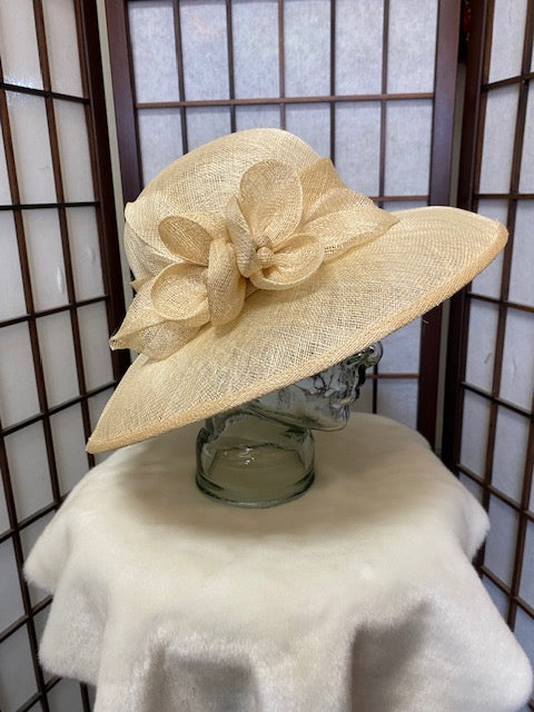 Butter Yellow Dress Hat
