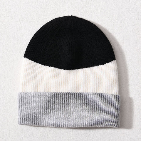 Tri-Tone Beanie Black/Grey