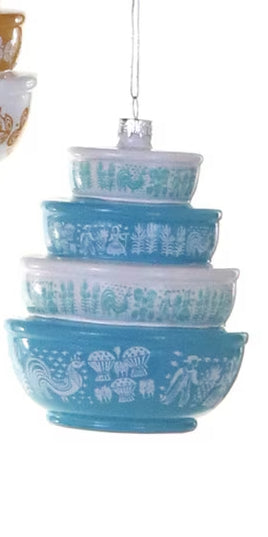 Vintage Mixing Bowl Ornament