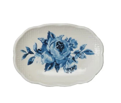 Plate Shaped Floral Magnets